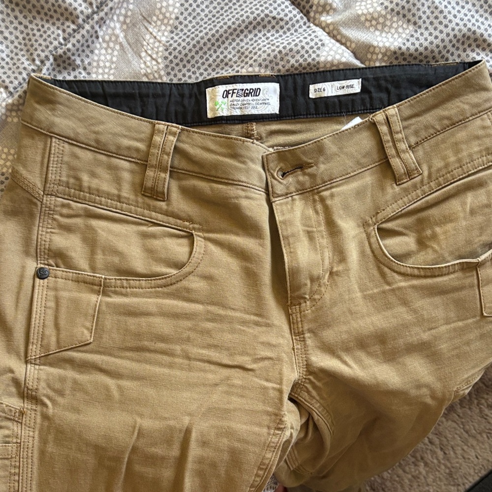 Offgrid Tan Cargo Pants